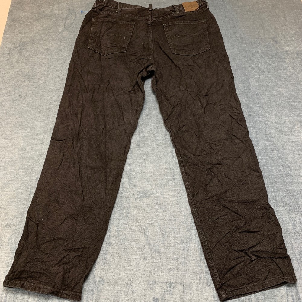 Lee Relaxed Fit Jeans Mens 38x32 Black Denim Cotton Trendy Straight Leg Outdoor